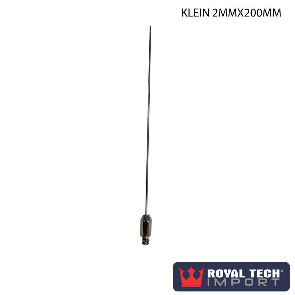 CANULA DE KLEIN (2MMX20CM) PARA SERINGA DE 20ML (VETERINARIO) 1UN (RTI)