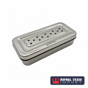 ESTOJO PERFURADO 18X8X5CM (VETERINÁRIO) 1UN (RTI)