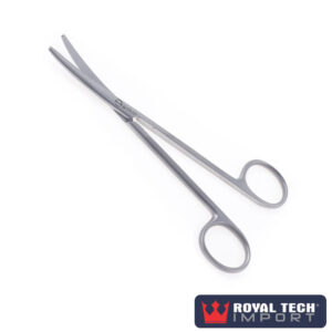 TESOURA METZENBAUM CURVA 14.5CM (VETERINÁRIO) 1UN (RTI)